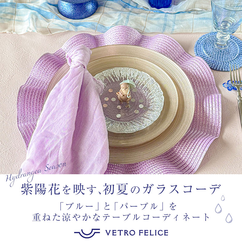 幸せのガラス食器 Vetro Felice／ヴェトロ フェリーチェ
