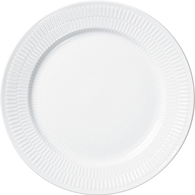 ホワイト フルーテッドプレイン