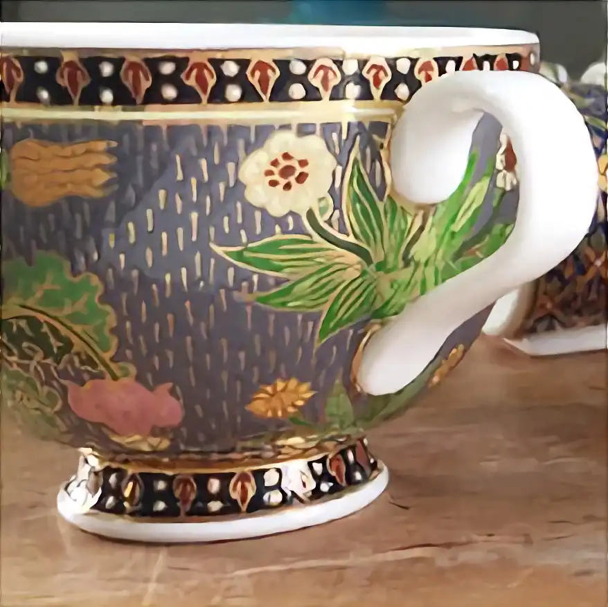 焼成後のティーカップ