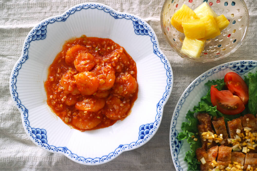 プリンセスブルー ペタルボウルの画像