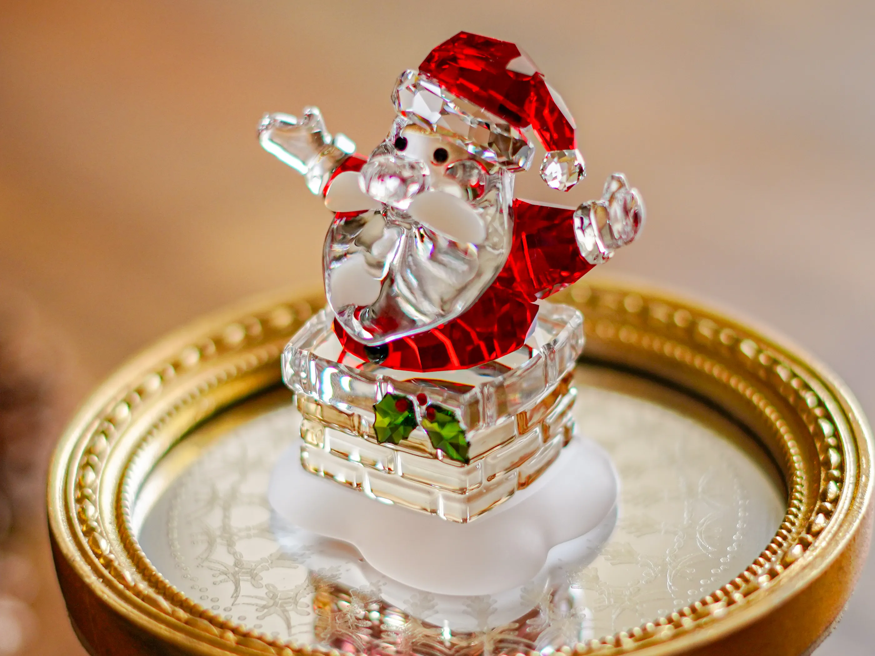 スワロフスキークリスマスアイテムの画像