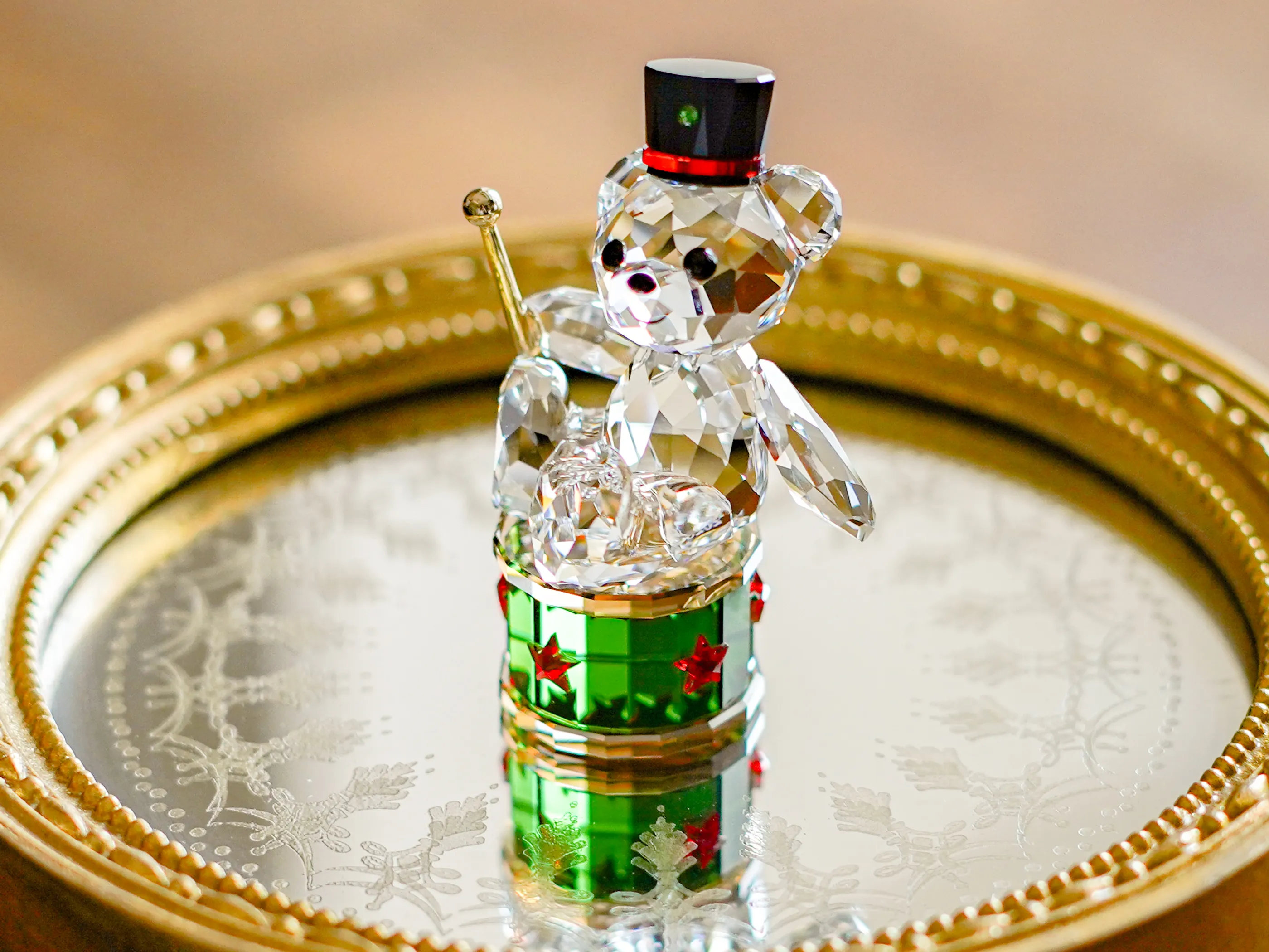 スワロフスキークリスマスアイテムの画像