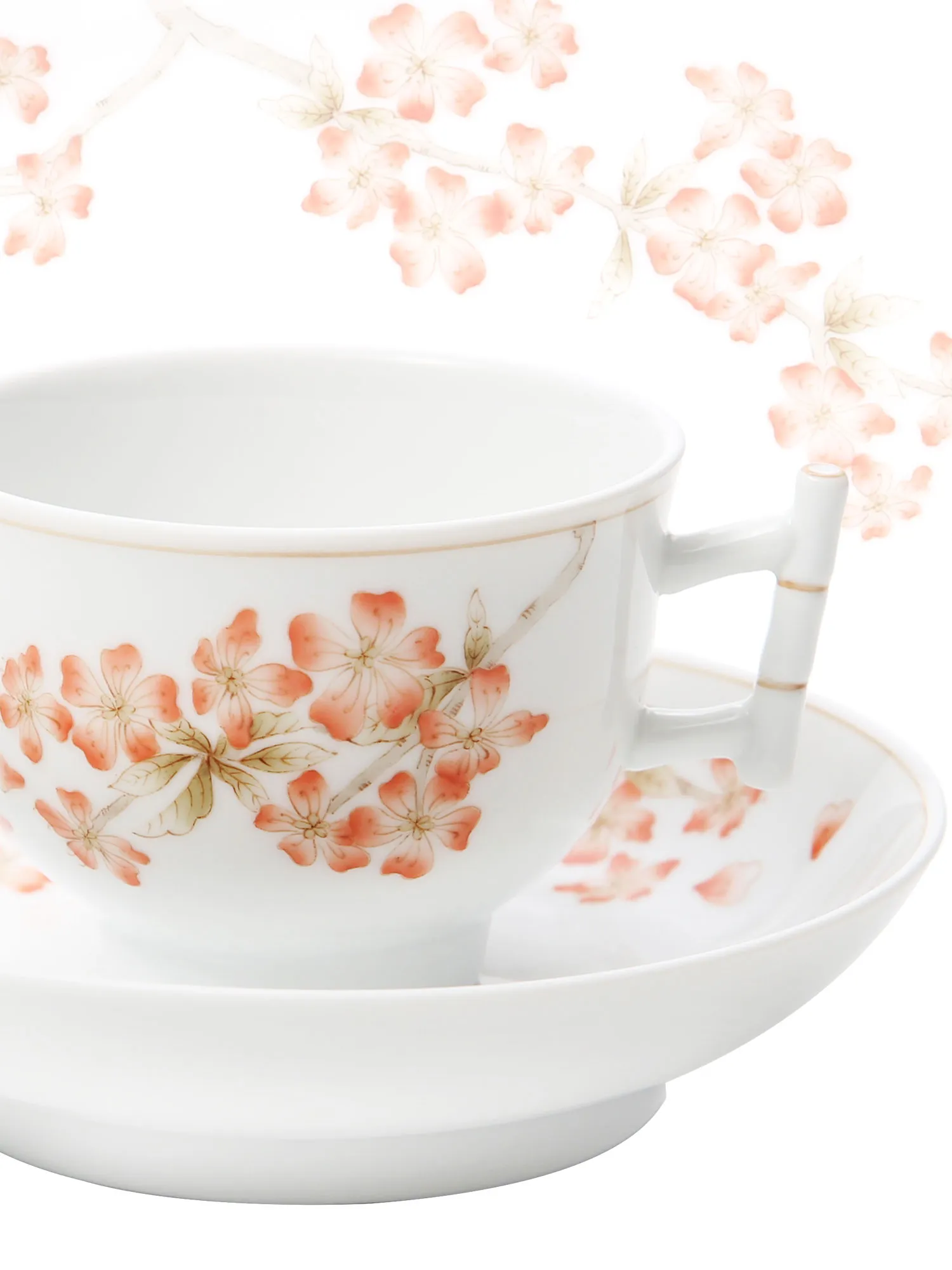 ヘレンド (HEREND) チェリーブロッサム 桜 CERIG ティーセット LE100 世界限定生産100点