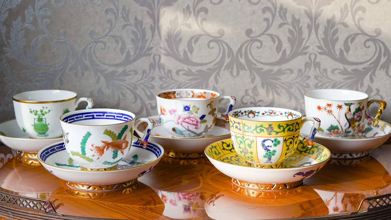 ヘレンドティーカップコレクション画像