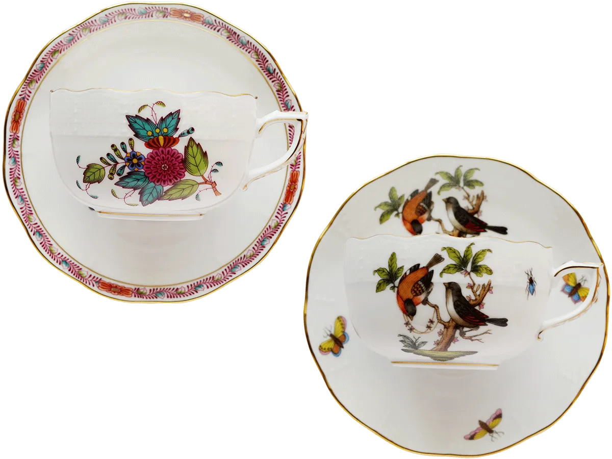 ヘレンドティーカップコレクション画像