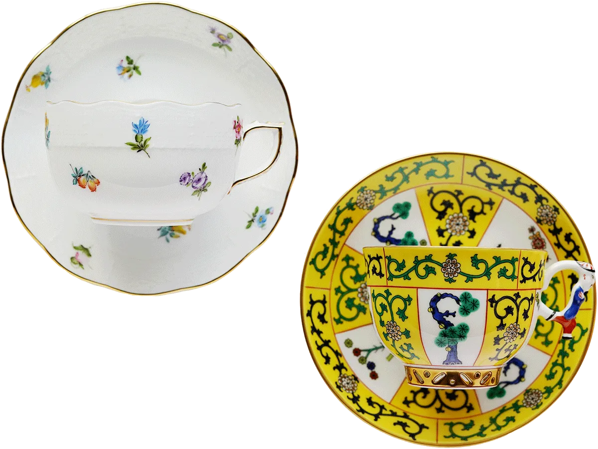 ヘレンドティーカップコレクション画像