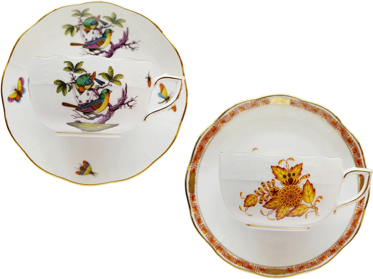 ヘレンドティーカップコレクション画像