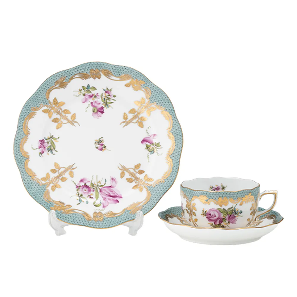ヘレンドティーセット画像