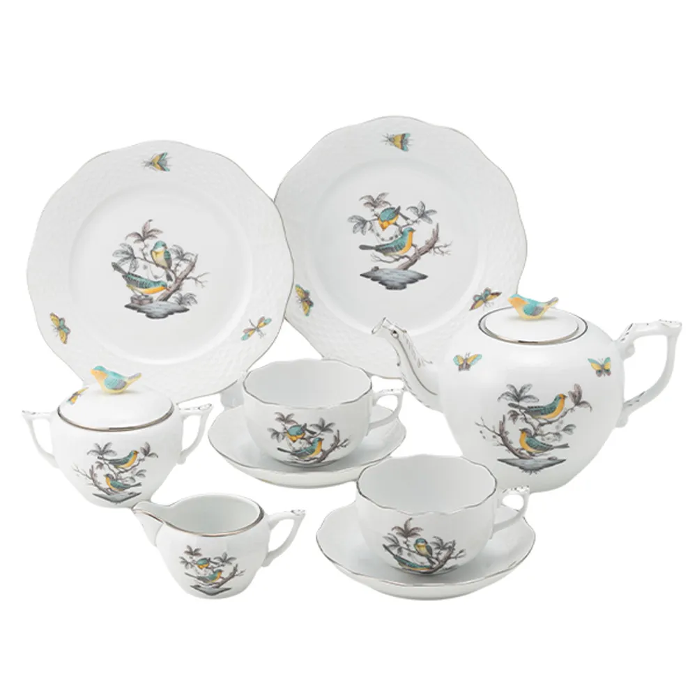 ヘレンドティーセット画像