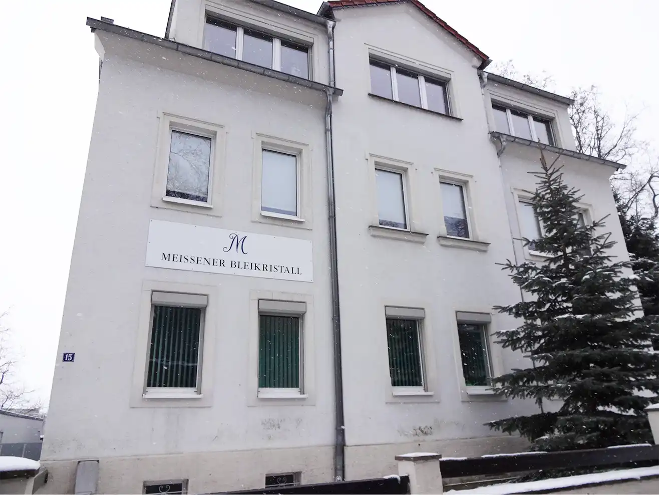 マイセンクリスタル社の外観