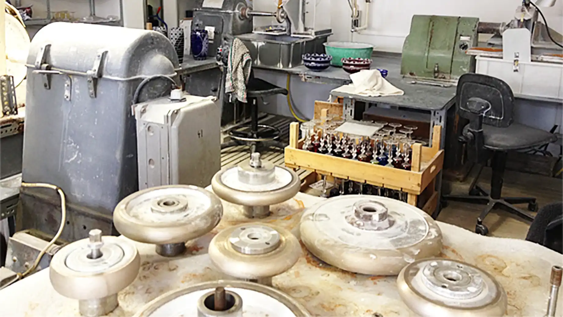 ガラス工房の画像