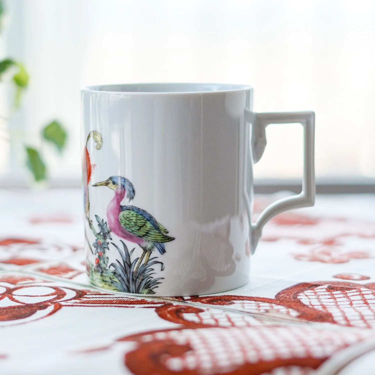 マイセン（Meissen）ファンシーな鳥マグカップ 240ml 高さ9cm 79A425