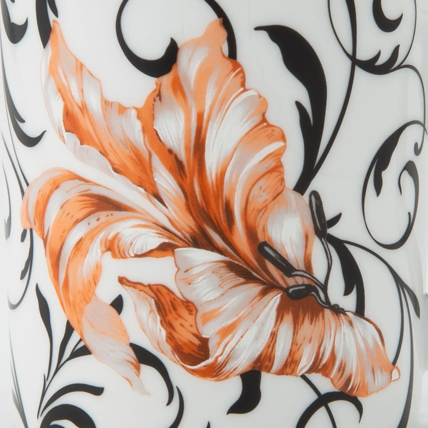 マイセン（Meissen）フラワーオーナメントマグカップ 240ml 高さ9cm 79A449