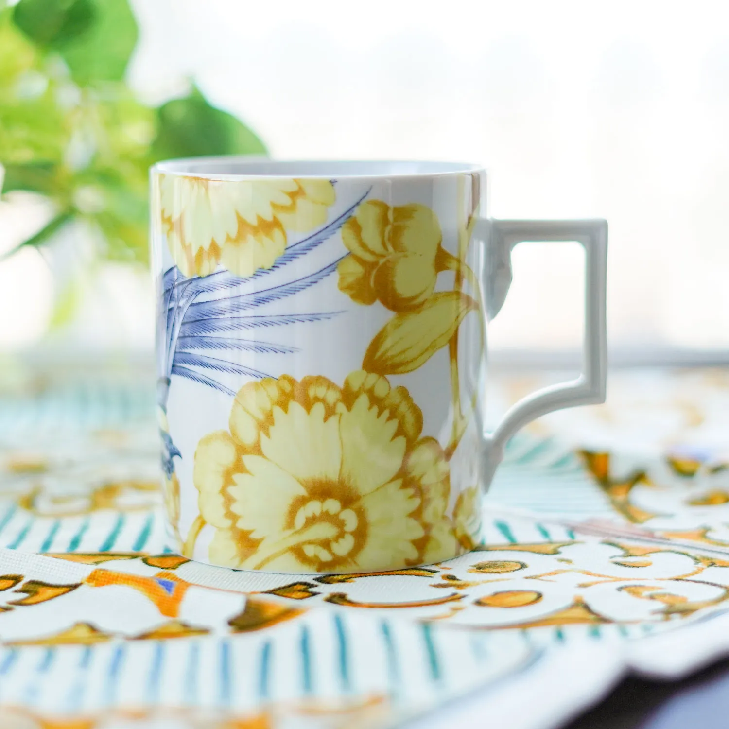 マイセン（Meissen）シークレットガーデンマグカップ 240ml 高さ9cm 79A450