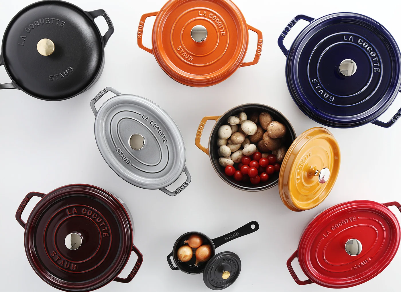 staub(ストウブ)鋳物ホーロー鍋 関連画像