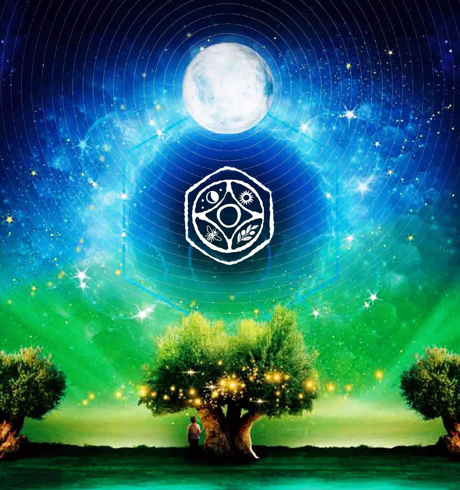 太陽と月のエネルギーの画像