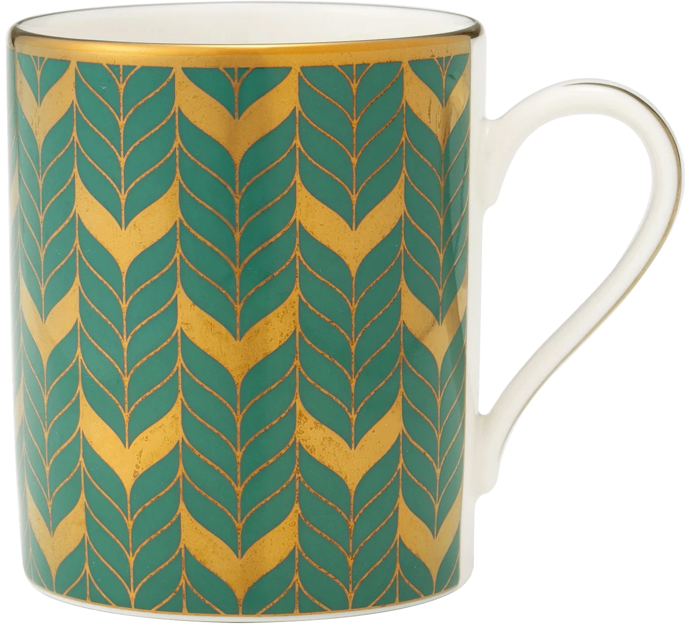 オヴェルデムーンウォーカーマグカップグリーンゴールドの画像