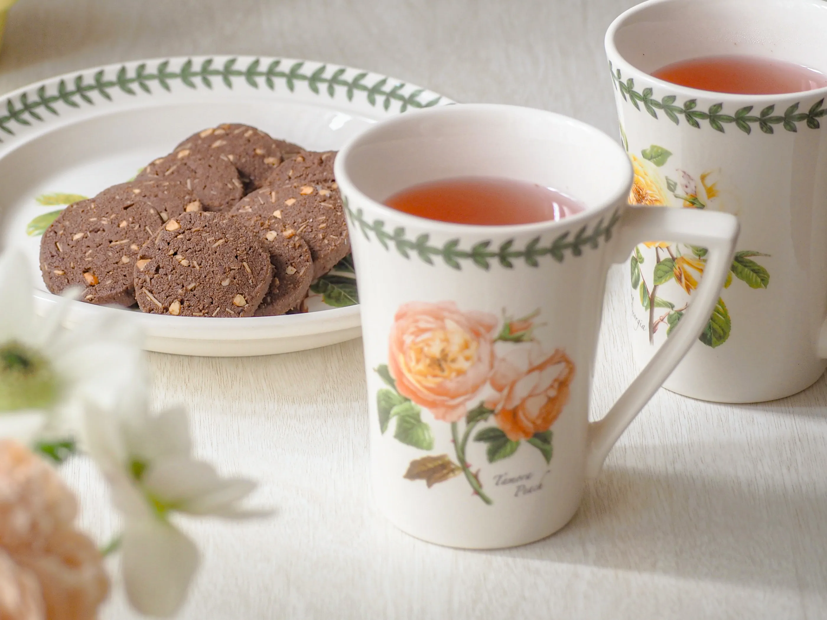 ポートメリオン ボタニックローズ マグカップ 280ml タモラピーチ