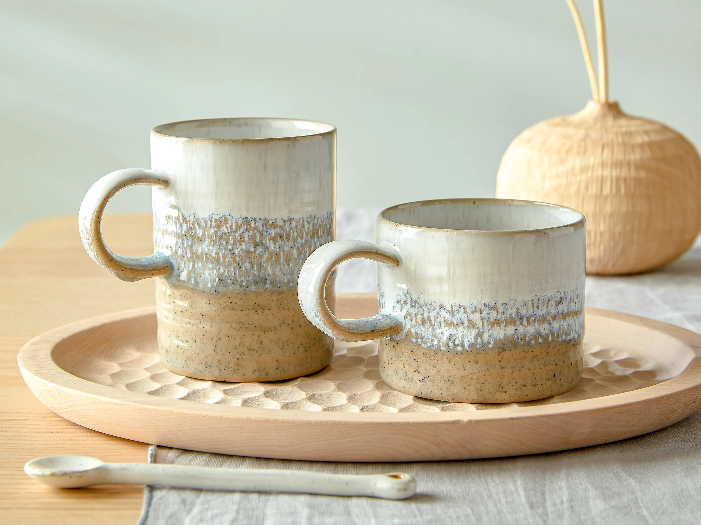 Denby キルン スモールリジットマグ 295ml