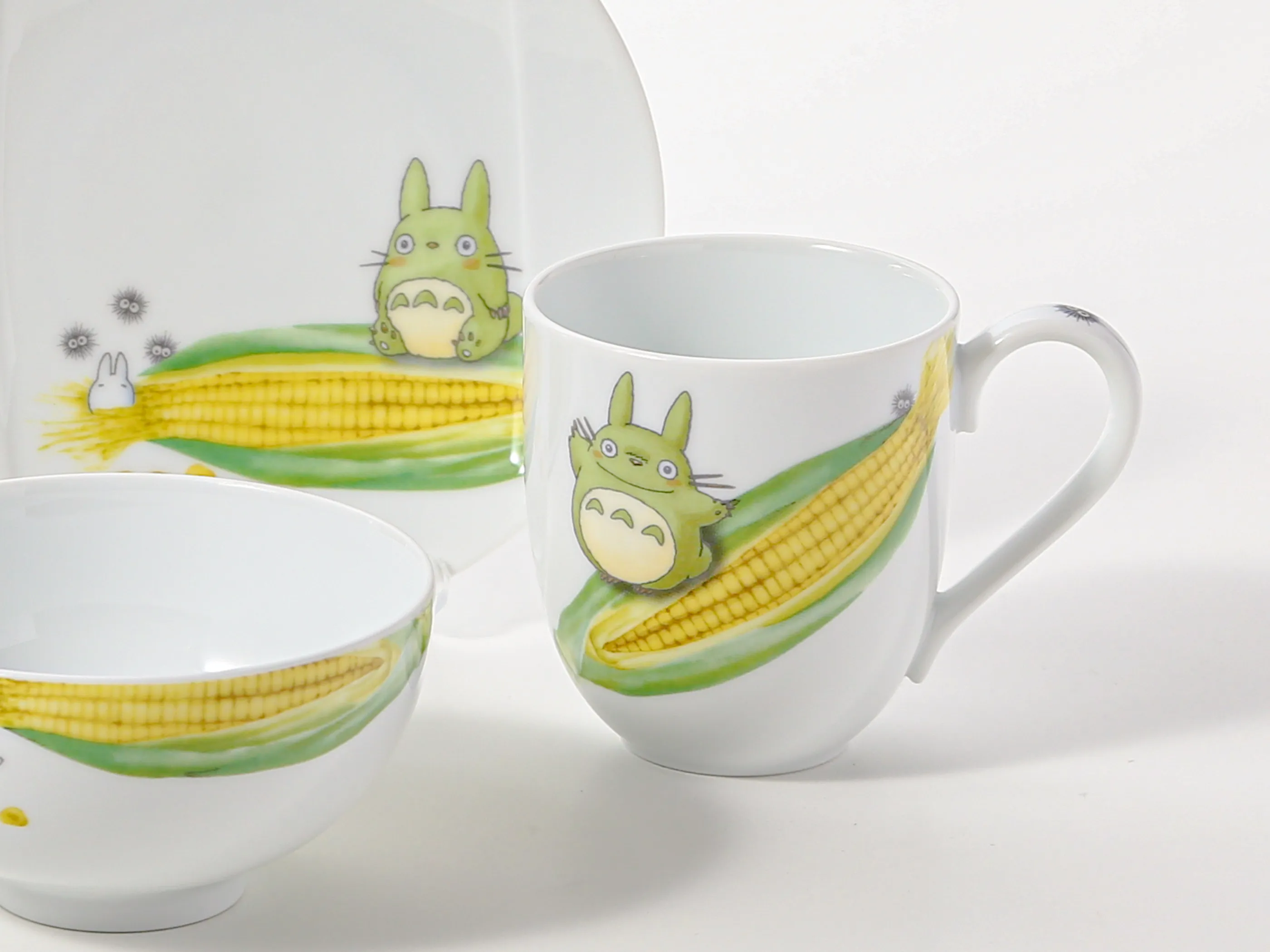 ノリタケ となりのトトロ 野菜シリーズ 1704-3L／VT91086 マグ 290ml トウモロコシ