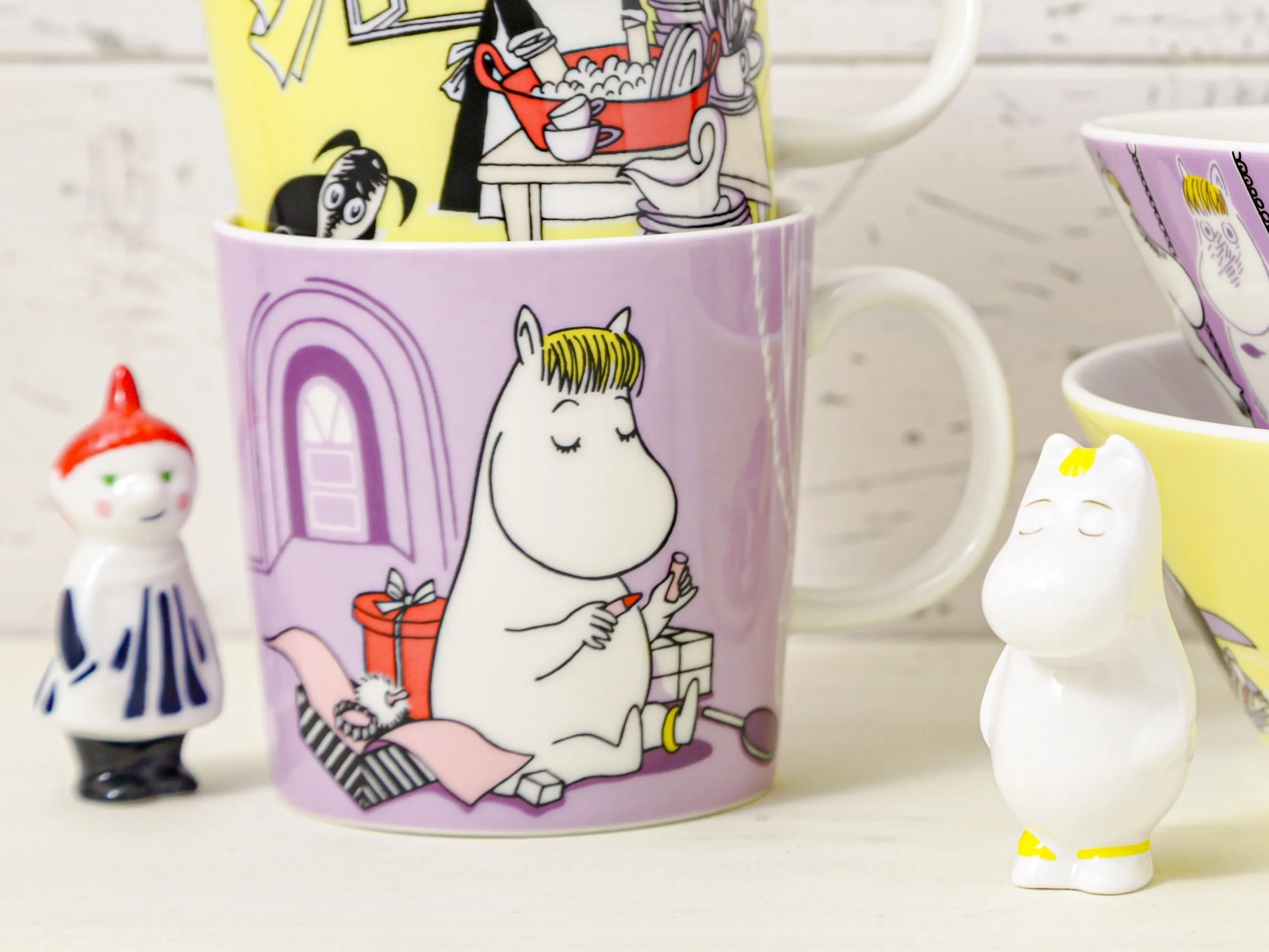 アラビア（ARABIA） ムーミン クラシック マグ 300ml スノークのおじょうさん（SNORKMAIDEN）ライラック