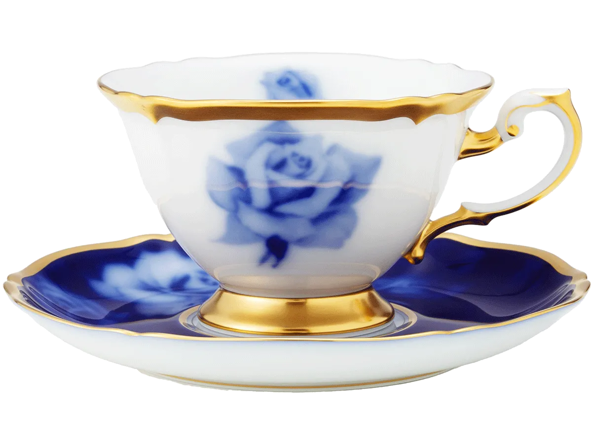 Noritake／ノリタケ】薔薇柄 大皿35.5cm＋大ボウル23.5cm＋カップ6客