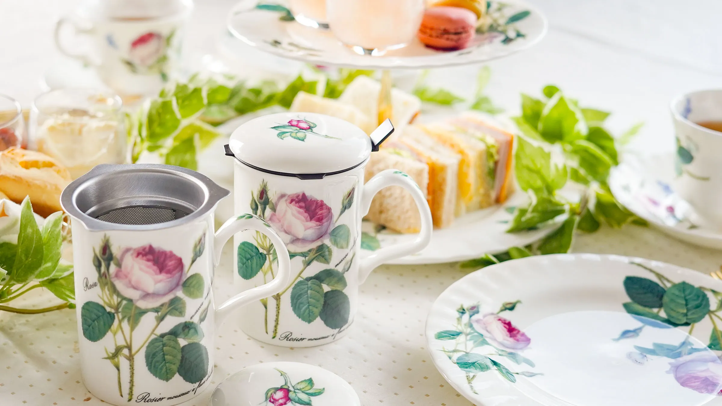 ブランドの個性が光る春の花柄ティーウェア | ブランド洋食器専門店ル