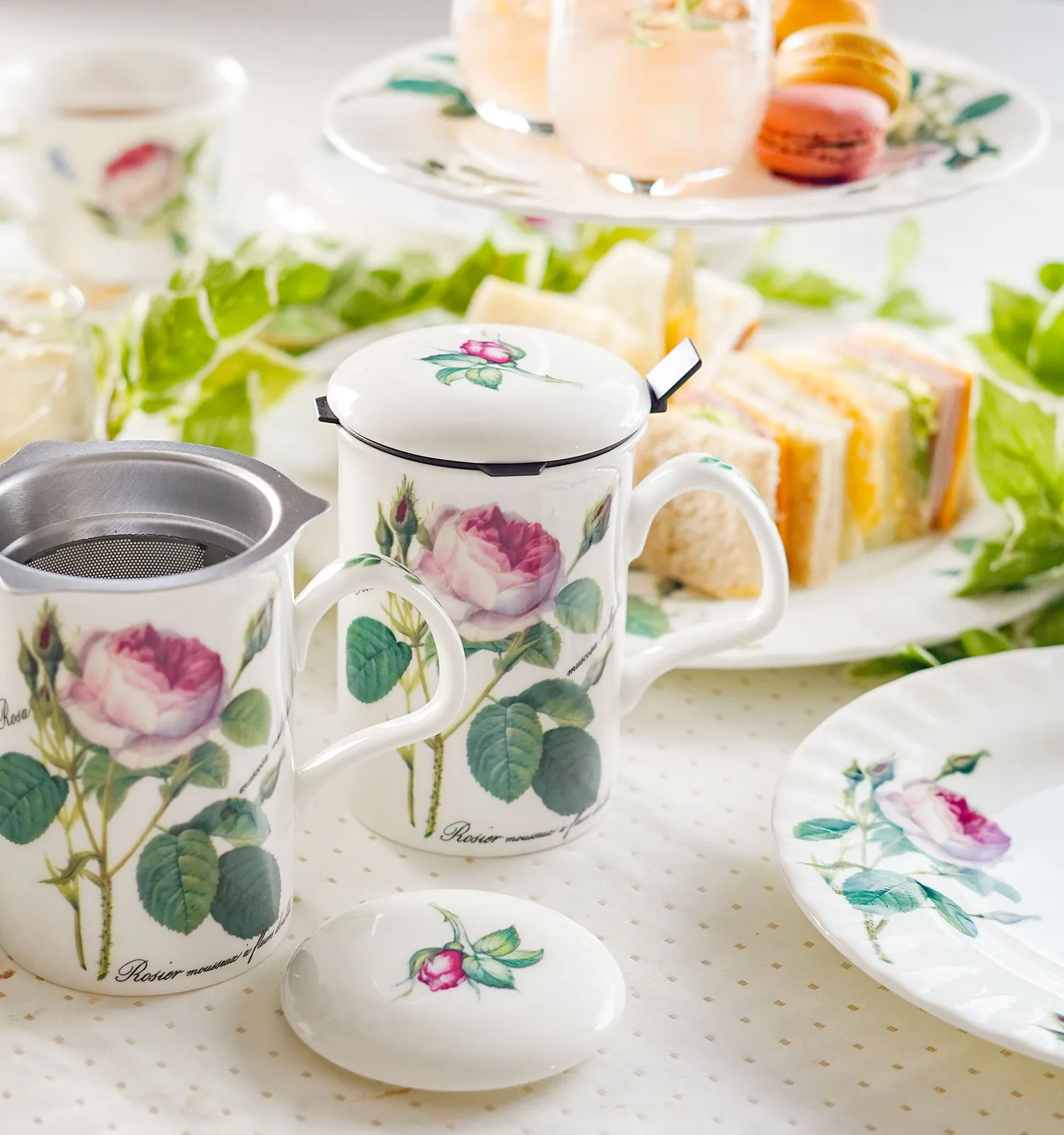 ブランドの個性が光る春の花柄ティーウェア | ブランド洋食器専門店ル