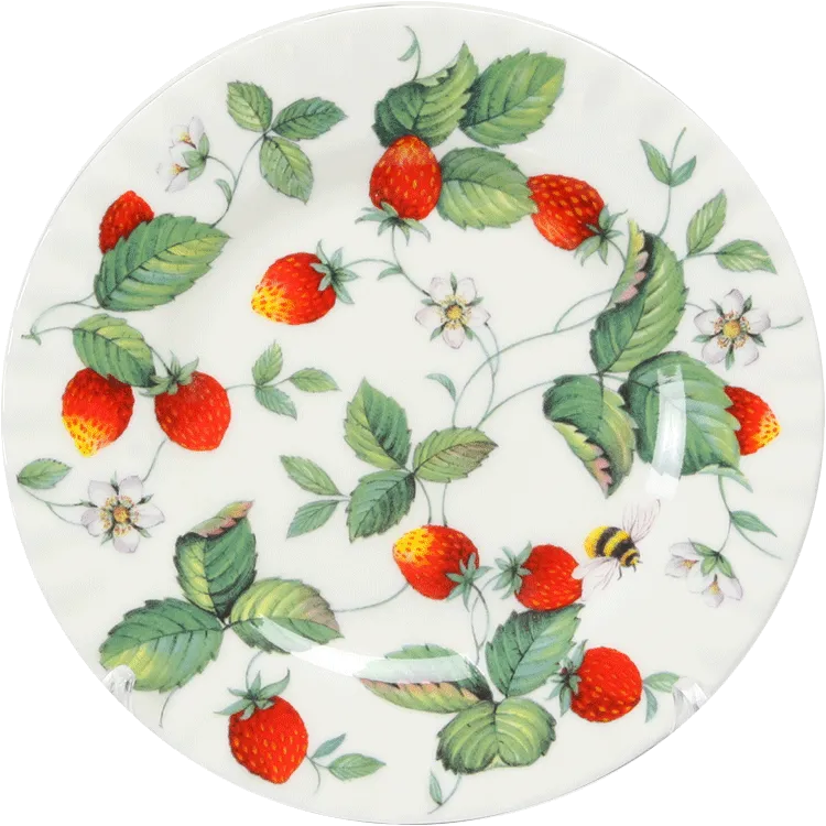 いちご柄食器画像