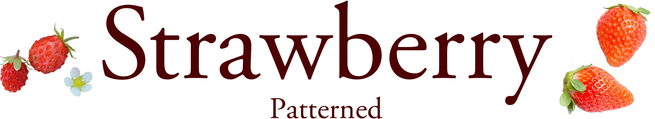 いちご柄食器画像