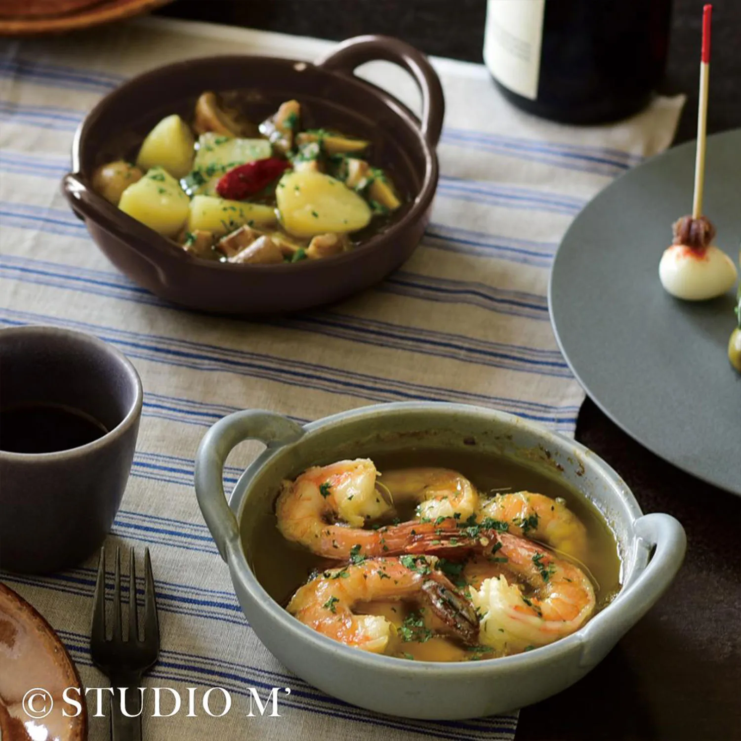 日本の食卓におすすめの和食器。マルミツポテリの“STUDIO M'（スタジオ