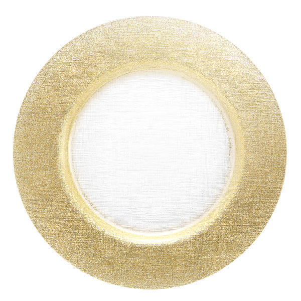チャージャープレート33cm ニューゴールドの画像