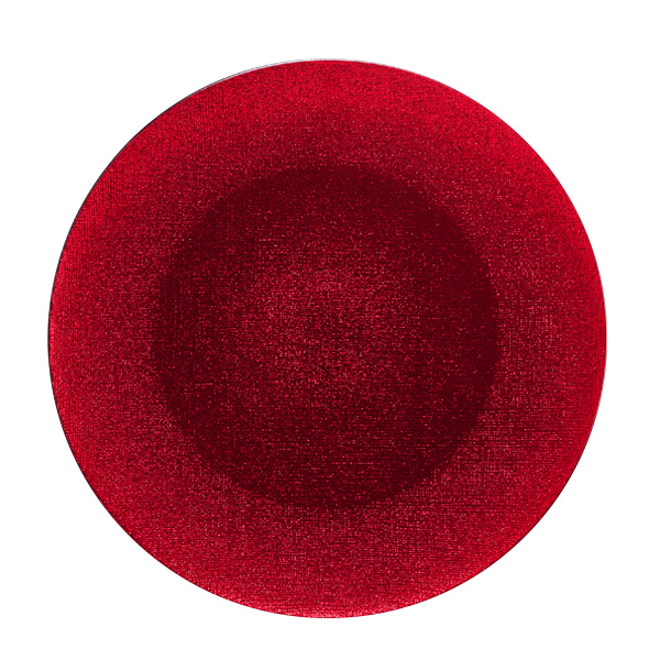 プレート28cm レッドの画像