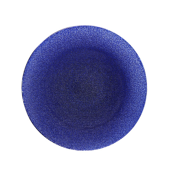 プレート21cm ダークブルーの画像