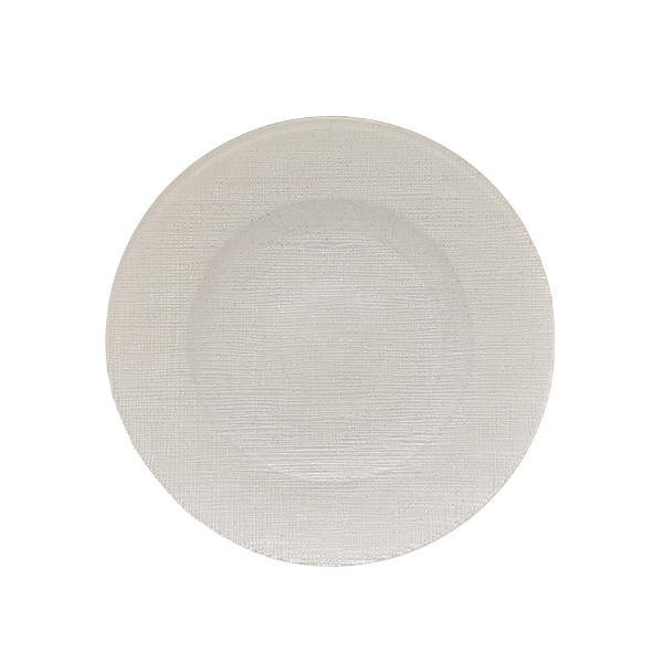 プレート17cm ホワイトの画像