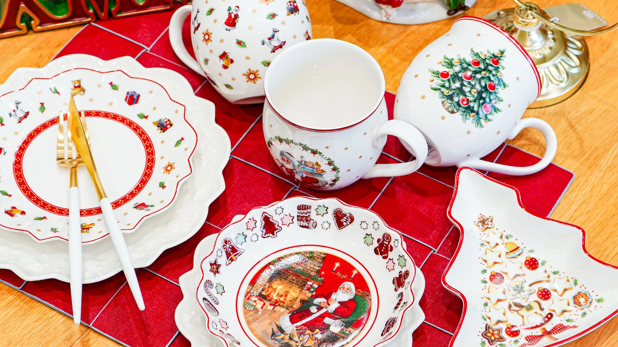 ビレロイ＆ボッホ クリスマス 食器コレクション