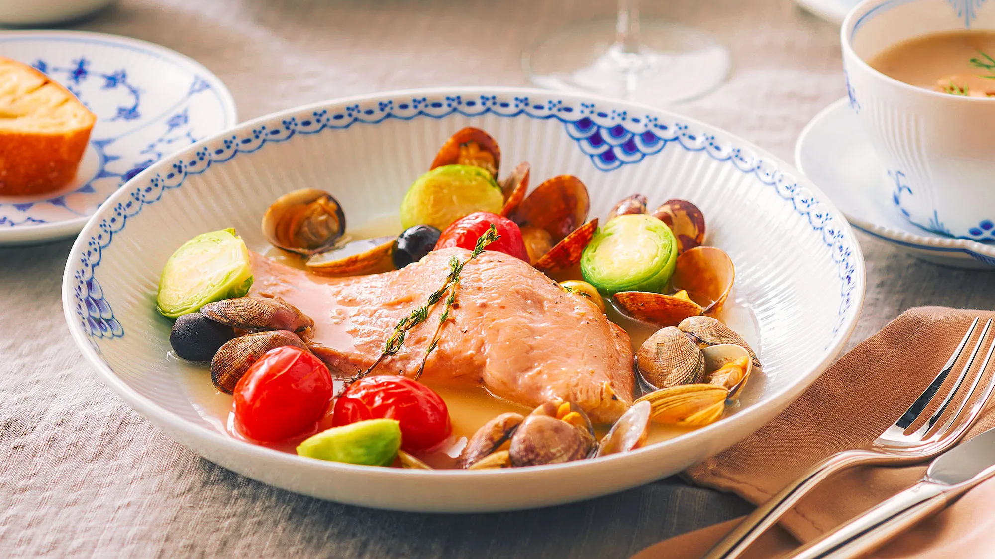 食洗機・電子レンジ対応の画像