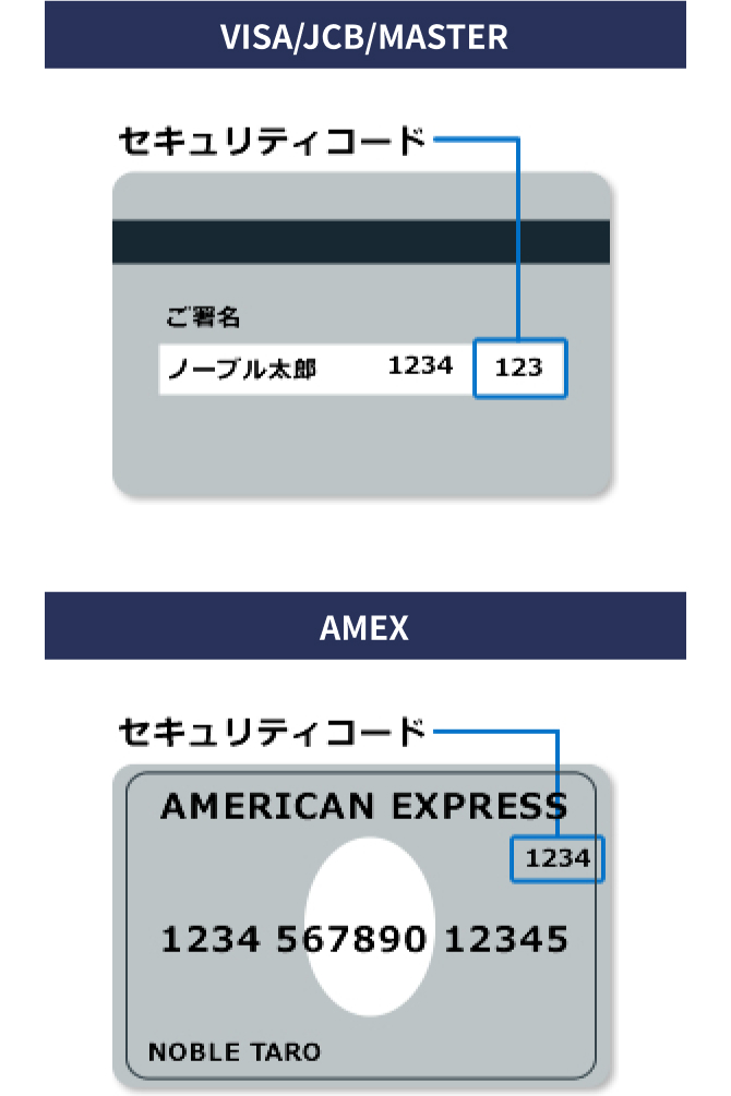 セキュリティコード