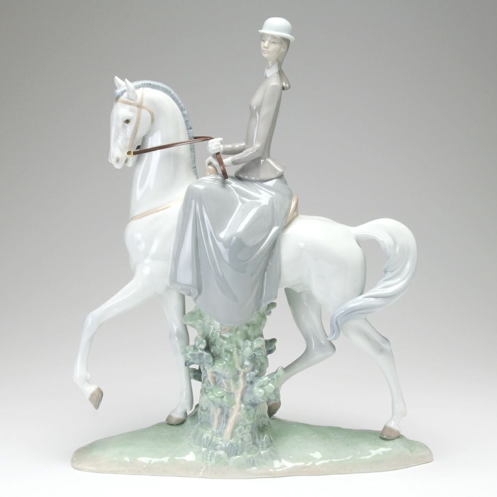 リヤドロ 白い馬の少女 04516