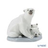 リヤドロ Polar Bear miniature 白くまの親子 5434 ミュージアムコレクション