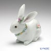 リヤドロ 花飾りの白ウサギ2 06098
