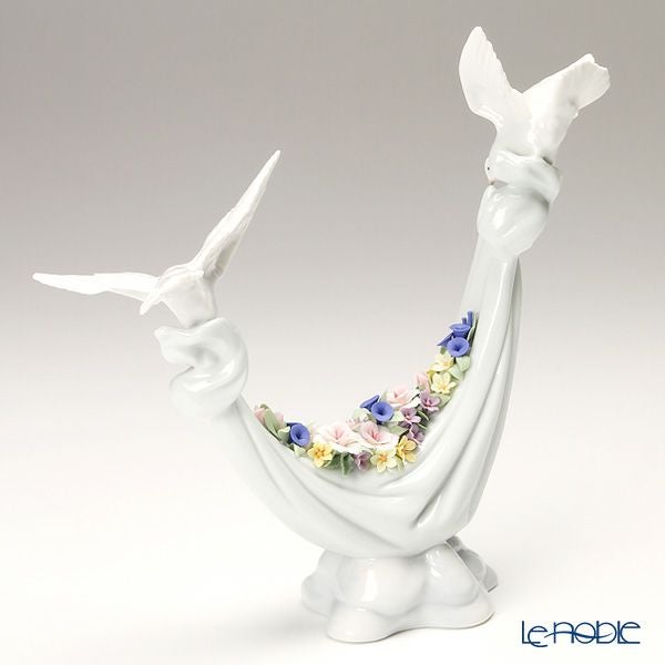 リヤドロ 平和の花かご 06579