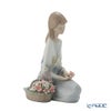 リヤドロ Flowers Song 07607（19×14cm） ミュージアムコレクション