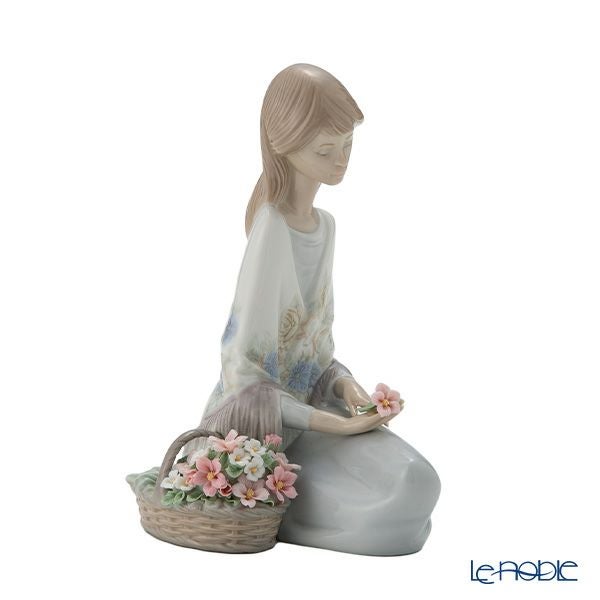リヤドロ Flowers Song 07607（19×14cm） ミュージアムコレクション