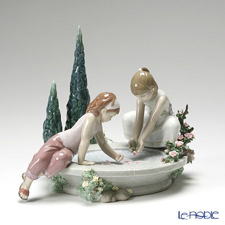 リヤドロ 花の小舟を浮かべて 08355