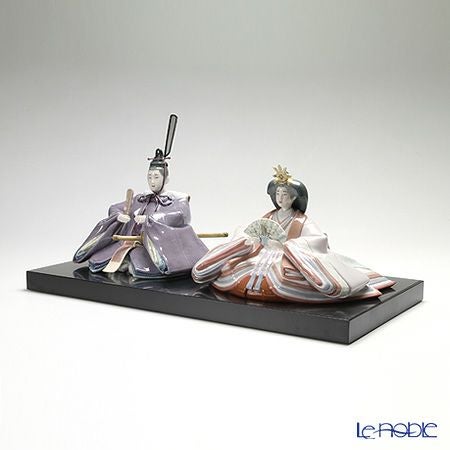リヤドロ 雛人形 親王飾り 08505（限定3500体）