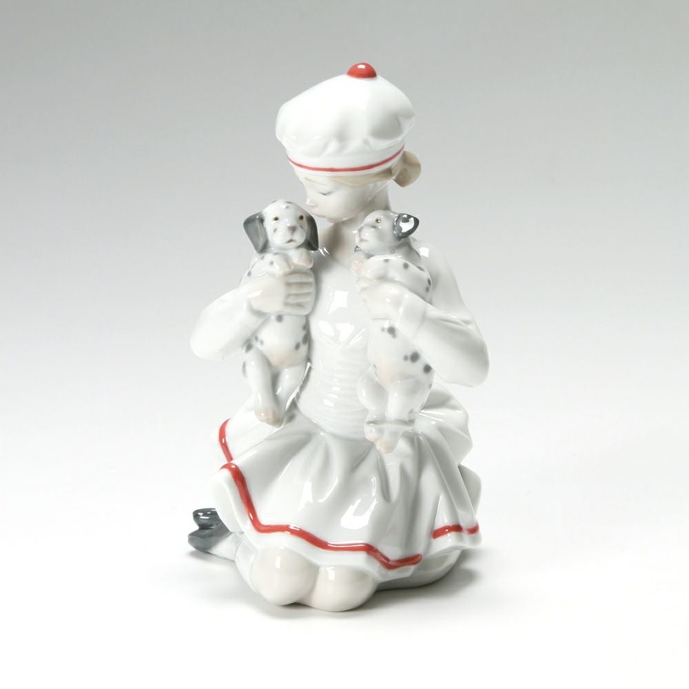 箱付き 激レア LLADRO リヤドロ甘えん坊（ダルメシアンの兄弟） リヤドロ 甘えん坊（ダルメシアンの兄弟） 8521 | ブランド洋食器専門