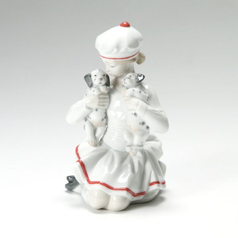 リヤドロ 甘えん坊（ダルメシアンの兄弟） 8521