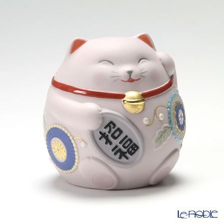 リヤドロ 招き猫 Pink 08530