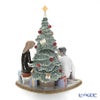 リヤドロ ふたりのクリスマス （クリスマスツリー） 08665 台座付